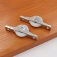 thumbnail image 3 of Raindrops 4pcs Double Convex Sliding Door Rollers for Closet Wardrobe, 3 of 6