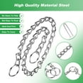thumbnail image 3 of Transemion Dog Chain Collars Lightweight And Durable Metal Collar For Smooth Pet Walking Appropriate Size 1Set, 3 of 6