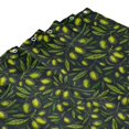 thumbnail image 6 of Zufioo Green Branch Olive Pattern Shower Curtain 72x72in, Waterproof Curtain for Bathroom-Waterproof, Mildew-proof, Quick-drying,Home Bathroom Supplies-One Size, 6 of 8
