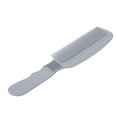 thumbnail image 2 of Oil Hair Comb, Lightweight Plastic Rounded Tooth Wide Tooth Styling Comb Comfortable Portable  for Home for Bathroom Blue, 2 of 7