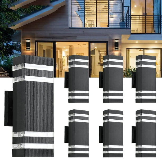 Lámpara LED de pared exterior Stayofa 12 pulgadas arriba/abajo 14 W IP65