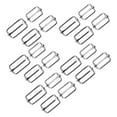 thumbnail image 2 of yuksok 20x Slide Buckle Webbing Slider Slider Strap for DIY Accessories Backpack, 2 of 7