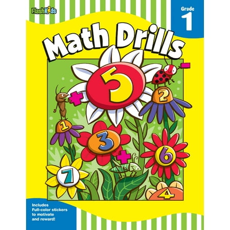 Math Drills: Grade 1 (Flash Skills) - Walmart.com