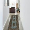 thumbnail image 2 of Superior Aviva Non-Slip Floral Medallion Indoor Washable Runner Rug, 2'7" x 8', 2 of 4