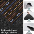thumbnail image 3 of Colorful Geometric Striped Pattern Kitchen Rugs Sets Of 3,Kitchen Runner Rugs Non Skid Washable,Decorative Kitchen Floor Mats for Kitchen,Sink,Laundry,17"x30"+ 17"x47" + 17"x59", 3 of 6