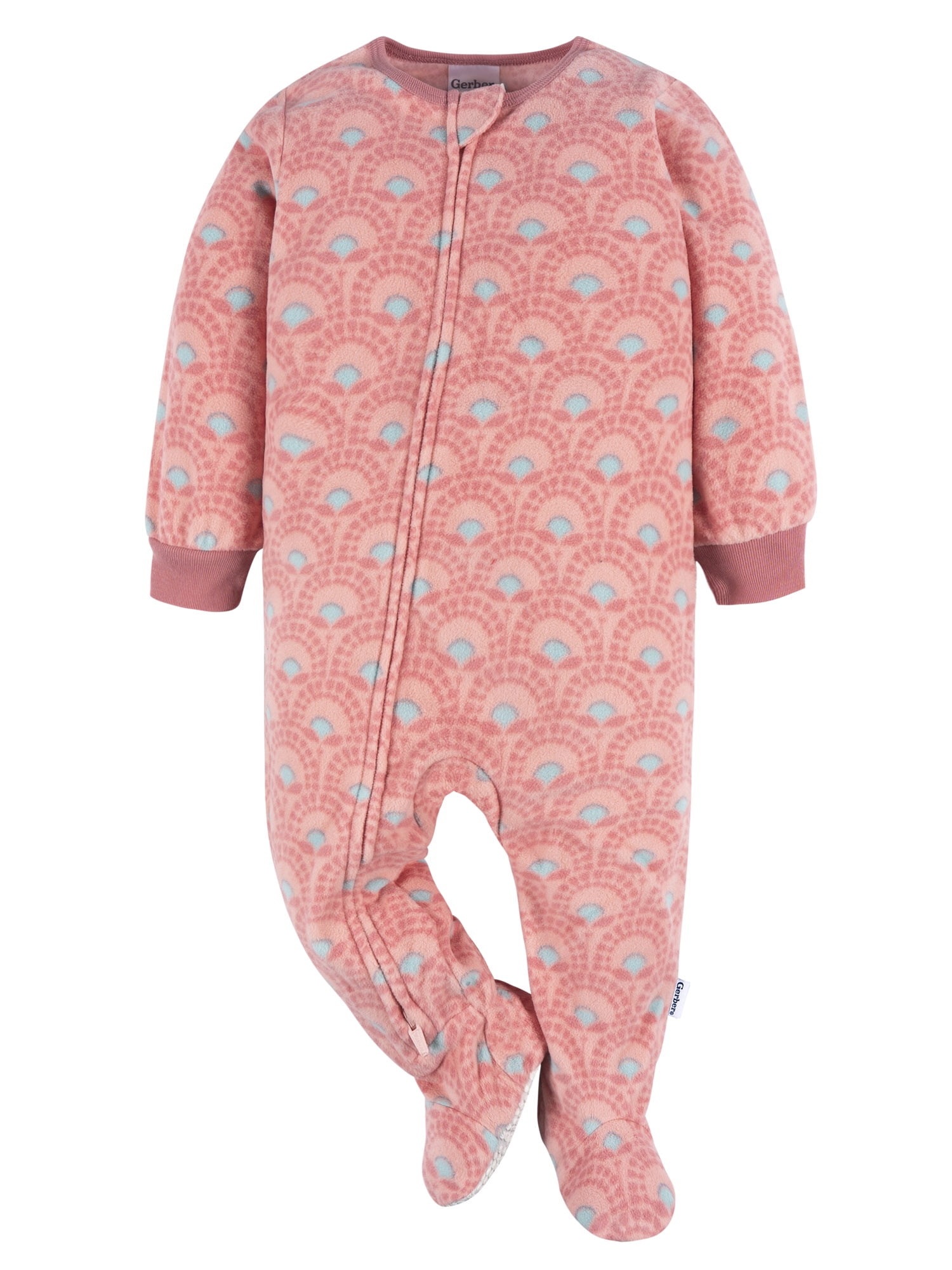 Gerber Baby and Toddler Neutral Microfleece Blanket Sleeper Pajamas, 3-Pack, Sizes 0/3M-5T
