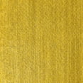 thumbnail image 1 of Ahgly Company Machine Washable Indoor Square Solid Yellow Modern Area Rugs, 6' Square, 1 of 4