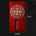 thumbnail image 5 of Hariumiu 2 Pcs New Year Red Envelopes 2025 Hong Bao Packets Chinese Lucky Money Red Envelope for Spring Festival Birthday Wedding, 5 of 8