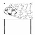 Soccer Headboard, Soccer Ball in Net Goaly Position Sports Competition