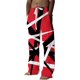 thumbnail image 1 of Pantalones de lino casuales para hombre, teñido anudado, estampado clásico, talla grande, holgados, ligeros, elásticos, con cordón, para playa, yoga 029-rojo 3XL 029-rojo 3XL Xishao ropa, 1 of 2