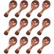 thumbnail image 1 of Cuchara de madera pequeña, 12 piezas, cuchara para helado, sal, miel, café, té, azúcar, sal, mermelada, cuchara para mostaza, 1 of 5