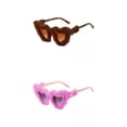 thumbnail image 1 of BELOVING 2x Soft Sunglasses Eyewear for Masquerade Brown+, 1 of 10