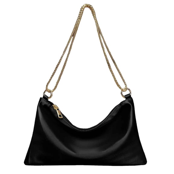 HGIEYS Womens Satin Evening Handbag Wedding Prom Clutch Purse Party Formal Clutches Shoulder Bag