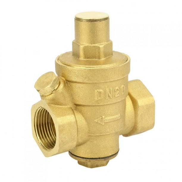 Brass Water Pressure Regulator,DN20 Adjustable Brass Water D Water