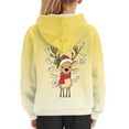 thumbnail image 4 of DISNIMO Christmas Reindeer Hoodie Boy and Girl Clothes Hoodies Kids Preppy Hoodies for Teen Girls Graphic Hoodies Size 11-13 Pullover Sweatshirt Kids Hoodie Sweatshirts with Pockets Unisex Child, 4 of 7