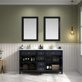 thumbnail image 5 of Legion Furniture 60" Blue Finish Sink Vanity Cabinet With Carrara White Top, 5 of 7