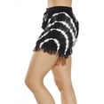 thumbnail image 3 of Riviera Sun Womens Shorts (Black / White, Large), 3 of 4