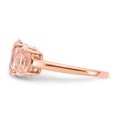 thumbnail image 3 of 14K Rose Gold Morganite Ring, 3 of 3