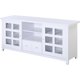 thumbnail image 1 of Convenience Concepts Newport Park Lane 1 Drawer TV Stand with Storage Cabinets and Shelves for TVs up to 65 Inches, Espresso My Lux Decor Round, 1 of 6