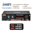 thumbnail image 2 of Amplifier 45Wx2 Channel 2.0 Digital for Home Car Powerful Bluetooth Hifi Stereo Subwoofer AMP ,Easy to Operate, 2 of 5