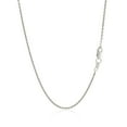 thumbnail image 3 of Argent Sterling avec Grand Pendentif Aile d'Ange Texturé Taille 18 Pouces, 3 of 3