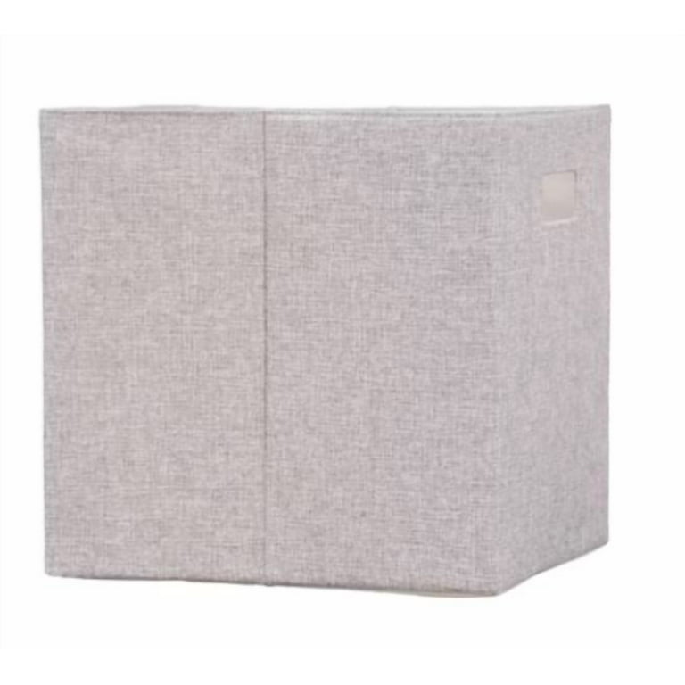 allen + roth (13-in W x 13-in H x 13-in D) Gray Fabric Collapsible
