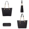 thumbnail image 4 of Bolso de mano Montana West MWC-039ABK para mujer en piel sintética, 4 of 7