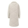thumbnail image 4 of Vedolay Womens Trench Coat 2023 Long Sleeve Casual Zipper Hooded Coat Blouse Jacket for Fall White,M, 4 of 4