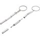 thumbnail image 1 of Small pocket-sized double-ended screwdriver for your glasses or sunglasses as a key ring, 2pcs., 1 of 4