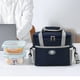 thumbnail image 1 of Bolsa Térmica para Almuerzo de Gran Capacidad | Bolsa Térmica Portátil Impermeable para Picnic | Porta Alimentos Térmico de 26 X 21 X 15 Cm para Oficina, Playa y Exteriores, 1 of 6