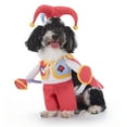thumbnail image 6 of Small Dog Christmas Costume, Christmas Halloween Pet Clothes, Pet Cosplay Costumes Party Dressing up, Dogs Cats Outfit for Small Medium Dogs Clown XL, 6 of 7