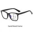 thumbnail image 4 of Progressive multi-focus anti-blue light presbyopia glasses smart zoom far and near dual light function presbyopia men and women-Bright black frame-350 degrees, 4 of 5