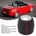 thumbnail image 3 of Perilla De Palanca De Cambios De 6 Velocidades, Perilla De Palanca De Cambios De Coche Con Textura De Alta Gama, Cambio Suave 55344557 Para BRERA SPIDER, 3 of 7
