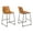 Tan, variant on Plata Import Milana 25.5" Faux Leather Counter Stools in Tan (Set of 2)