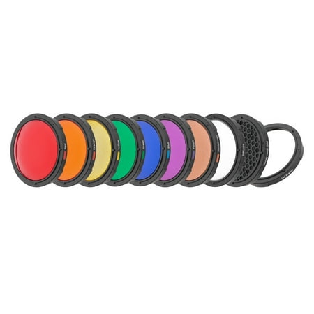 Glow ParaSnap OTF Color Filter and Shapers Kit for OTA-S and OTA-C Speedlight Adapters
