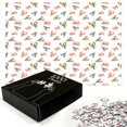 thumbnail image 2 of Ambesonne Lobster Jigsaw Puzzle Durable Cardboard, Watercolor Crustacean, 1000 pcs, Vermilion Khaki and Grey, 2 of 5