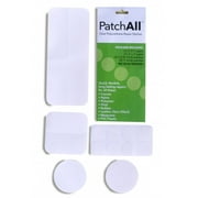 PatchAll Clear Repair Tape Waterproof For Vinyl Leather and Canvas, Multi-Patch Kit
