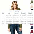 thumbnail image 3 of Women's Button Front Ribbed Knit Hooded Cardigan, Drawstring Long Sleeve Casual Lightweight Sweater for Women, Sizes S-2XL, 3 of 4