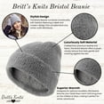 thumbnail image 2 of Britt’s Knits Bristol Soft Feather Knit Beanie Warm Winter Hat - Pink (Women's), 2 of 10