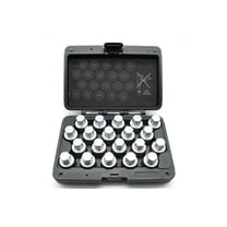 TMAX 20pc Anti-Theft Wheel Lug Nut Removal Socket Key for Audi