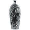 thumbnail image 1 of Urban Trends Collection 21293 Ceramic Oval Vase with Small Mouth, Silver - Large, 1 of 1