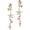 Pink, variant on Crystal Long Star Dangle Earrings for Women Girls 925 Sterling Silver Post Pin 14K Gold Plated Shiny Tassel CZ Stars Celestial Charms Drop Dangle Stud Lightweight Fashion Birthday