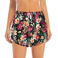 thumbnail image 2 of Hirioo Many Kind Of Flowers for Women's Double Layer Athletic Shorts High-Performance Gym Shorts with Inner Pocket, Elastic Waistband-Small, 2 of 7