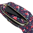 thumbnail image 5 of Unique Bargains 1 Pc Fanny Pack Watermelon Pattern Waist Bag Purple, 5 of 6