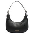 thumbnail image 3 of Women PU Leather Crescent Bag with Inner Pocket Shoulder Bag with Zipper Closure Underarm Bag Solid for Work Travel, 3 of 6