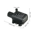 thumbnail image 6 of Grandest Birch DC 12V 400L/H Ultra-Quiet Mini Brushless Solar Motor Cold Water Circulation Pump High Efficiency Durable Wear Resis, 6 of 6