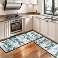 thumbnail image 3 of Kitchen Rugs Sets Of 2,Pioneer Flower Floral Print Pattern Anti Fatigue Kitchen Mat Rugs Non Slip Washable,Decorative Kitchen Floor Mats for Kitchen,Sink,Laundry,17"x47"+17"x47", 3 of 5