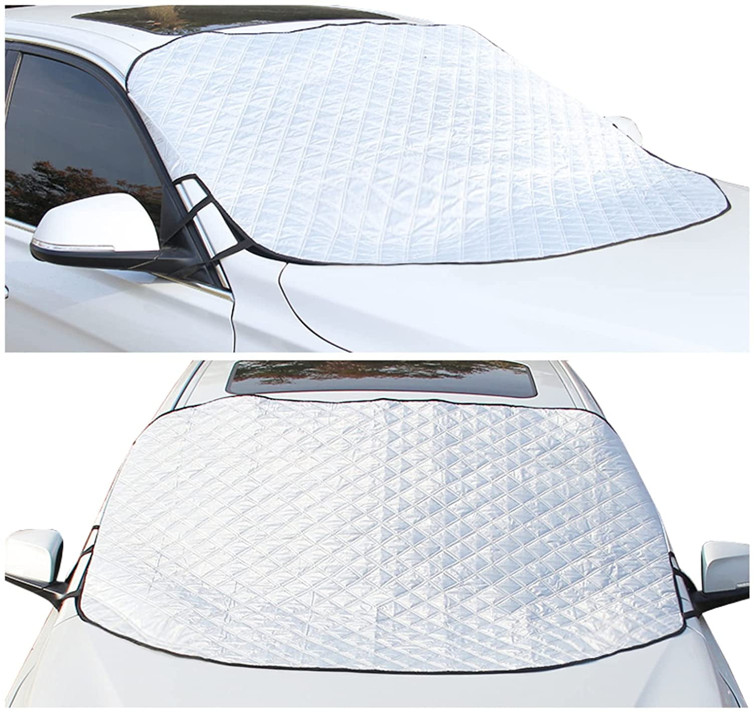 Windshield Snow Cover Ice Removal Wiper Visor Protector All Weather Winter  Summer Auto Sun Shade for Cars Trucks Vans and Suvs - China Snow Shade, Car  Shade