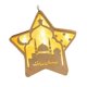 thumbnail image 5 of Farol colgante islámico de madera, lámpara de adorno, estilo musulmán islámico, luces de Ramadán Eid Mubarak, luces Eid para dormitorio, casa Estilo B perfecl Luz de Eid Mubarak, 5 of 8