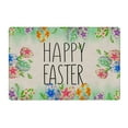 thumbnail image 3 of Xihbxyly Tapete de Pascua, Alfombra de Lana Sintética con Estampado de Dibujos Animados, Diseño Antideslizante para Mayor Seguridad, Material Suave y Cómodo, Ideal para La Entrada Del Baño, Decoració, 3 of 7